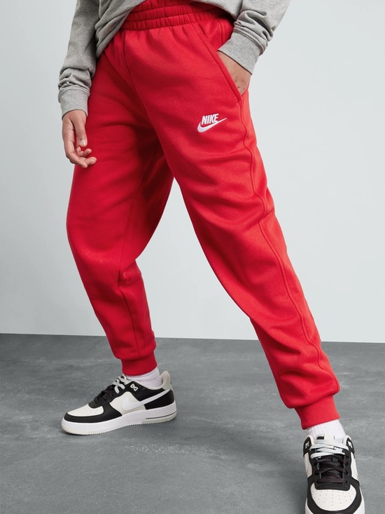 Nike Other - Nike Red Fleece Joggers